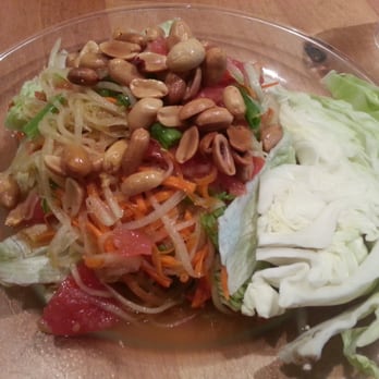 Thai Canteen - Papaya Salad (mild spicey) - Thai Near Me - Davis, California Thai Canteen - Papaya Salad (mild spicey) - Thai Near Me - Davis, California