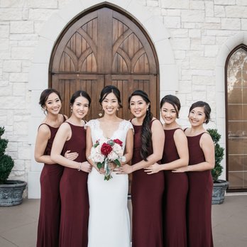 Patsy's A Bridal Boutique - sorella vita bridesmaid dresses. beautiful draped open back! - Bridal Near Me - Dallas, Texas