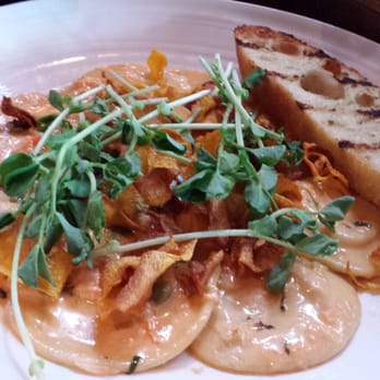 CRAFT - Butternut squash ravioli - Beer Bar Near Me - Vancouver, British Columbia