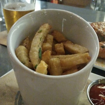 Eureka! - This is sad, but true. This is the amount of fries they serve. Minus one. (Had to have one). - American Near Me - Concord, California Eureka! - This is sad, but true. This is the amount of fries they serve. Minus one. (Had to have one). - American Near Me - Concord, California