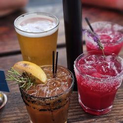 Fresh Blueberry Margaritas