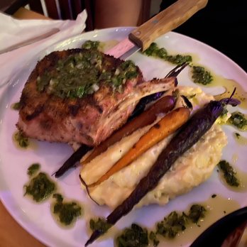 Flamingo Deck - Pork chop - New American Near Me - San Diego, California Flamingo Deck - Pork chop - New American Near Me - San Diego, California