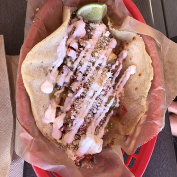 Tiki Tacos - Roasted Mayan Fish Taco ($8) - Mexican Near Me - Kapaa, Hawaii Tiki Tacos - Roasted Mayan Fish Taco ($8) - Mexican Near Me - Kapaa, Hawaii