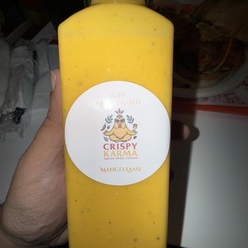 Crispy Karma - Mango lassi - Chicken Shop Near Me - New Hyde Park, New York
