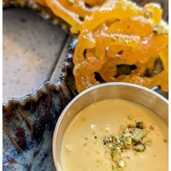 Banaras - Jalebi with Rabri - Indian Near Me - Bellevue, Washington Banaras - Jalebi with Rabri - Indian Near Me - Bellevue, Washington