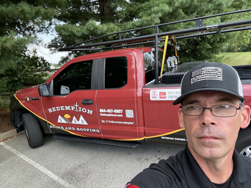 Slide of Redemption Solar and Roofing