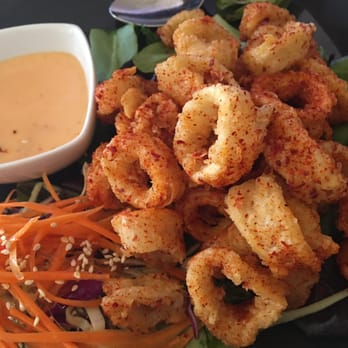 Bamboo Thai Restaurant - Yummy! Spicy Fried calamari - Thai Near Me - Brighton, Massachusetts Bamboo Thai Restaurant - Yummy! Spicy Fried calamari - Thai Near Me - Brighton, Massachusetts