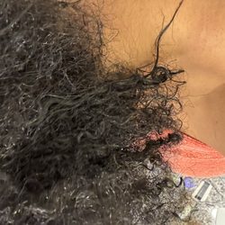 My hair after this salon while