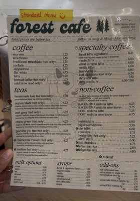 Menu photo 1 Forest Cafe Forest Hills, NY