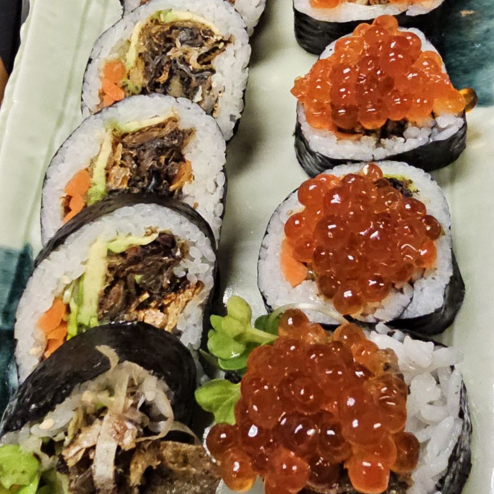 Salmon skin special
