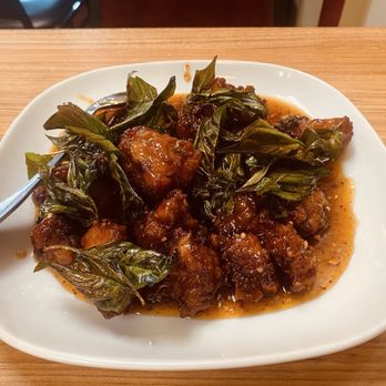 Ting Tong Thai Cafe - Kent - Crispy Garlic Chicken (1 star minimum) - Thai Near Me - Kent, Washington