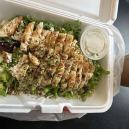 Chicken green rice bowl Chicken green rice bowl