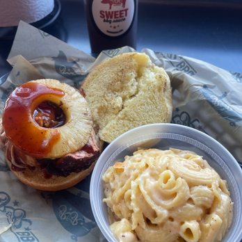 R&R BBQ - Man. This pulled Pork Sandwich! The Hawaiian! Macaroni & Cheese! - Barbeque Near Me - Midvale, Utah R&R BBQ - Man. This pulled Pork Sandwich! The Hawaiian! Macaroni & Cheese! - Barbeque Near Me - Midvale, Utah