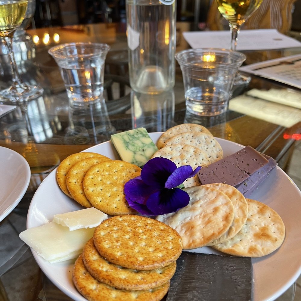 Artesian Cellars - Amazing cheese plate. The dark colored cheese will blow your mind. - Wineries Near Me - Pahrump, Nevada
