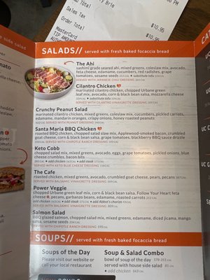 Menu photo 8 Urbane Cafe Riverside, CA