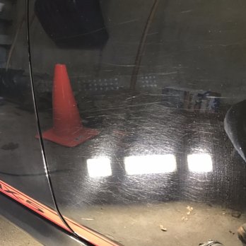 On The Spot On Site Auto Detailing - Swirls swirls swirls from a bad dealer prep job - Auto Detailing Near Me On The Spot On Site Auto Detailing - Swirls swirls swirls from a bad dealer prep job - Auto Detailing Near Me