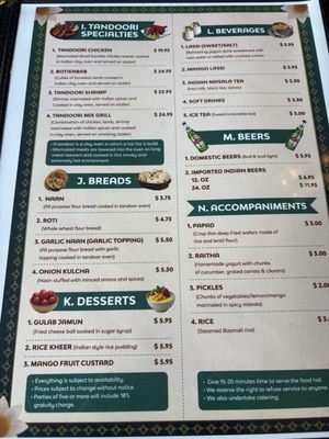 Menu photo 2 Golden India Memphis, TN