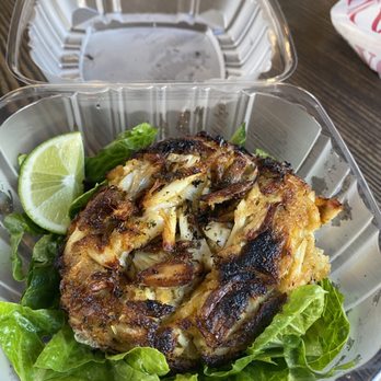 Sal and Sons - Crab cake was way overcooked - Seafood Near Me - Baltimore, Maryland Sal and Sons - Crab cake was way overcooked - Seafood Near Me - Baltimore, Maryland