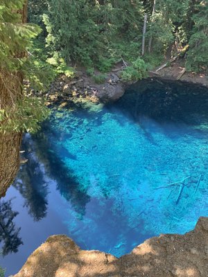 Tamolitch Falls (Blue Pool) by null