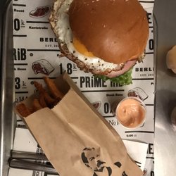 The Butcher - The Morning-Glory mit Süßkartoffel-Pommes
