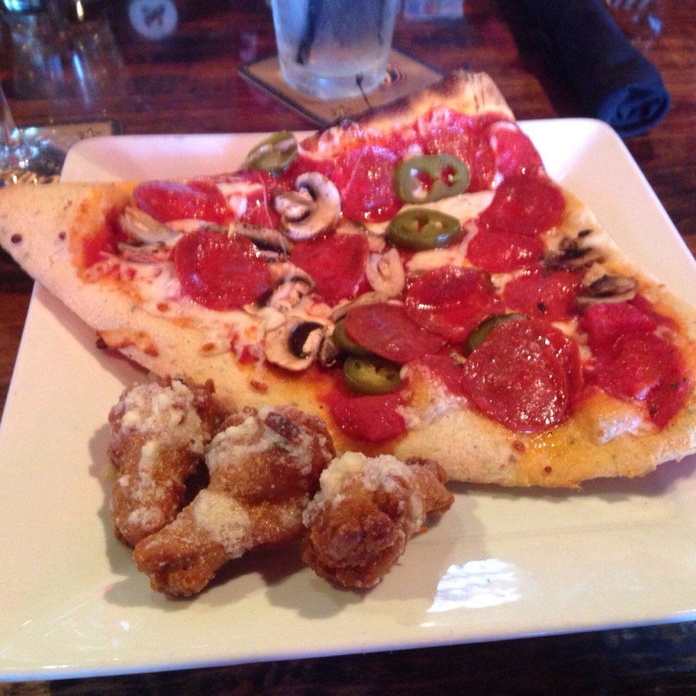 Coco Miel - Pizza daily special with side of wings - American Near Me - El Paso, Texas Coco Miel - Pizza daily special with side of wings - American Near Me - El Paso, Texas
