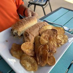 Dandelions Restaurant - Philly Steak and Cheese Bomber