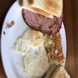 Egg combo with ham Egg combo with ham