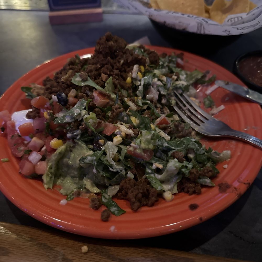 Taco salad extraordinaire Taco salad extraordinaire