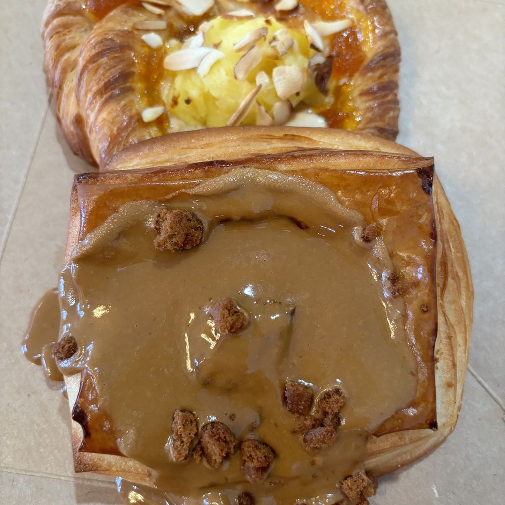 La 57 - Oh my word! The Biscoff Danish and the Apricot Almond Roll were delicious!! - Coffee & Tea Near Me - Ennis, Texas La 57 - Oh my word! The Biscoff Danish and the Apricot Almond Roll were delicious!! - Coffee & Tea Near Me - Ennis, Texas