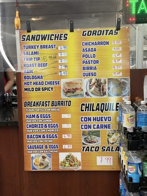 Menu photo 1 Carnicería y Taqueria los Compadres Modesto, CA