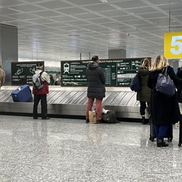 Baggage claim.
