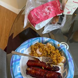China 90 - Shrimp Fried Rice and BBQ bone in Ribs