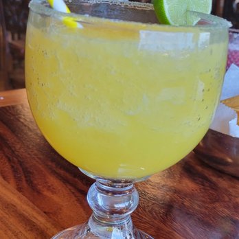 La Hacienda Restaurant - Mango frozen margarita  one was enough for me - Mexican Near Me - Winter Park, Florida