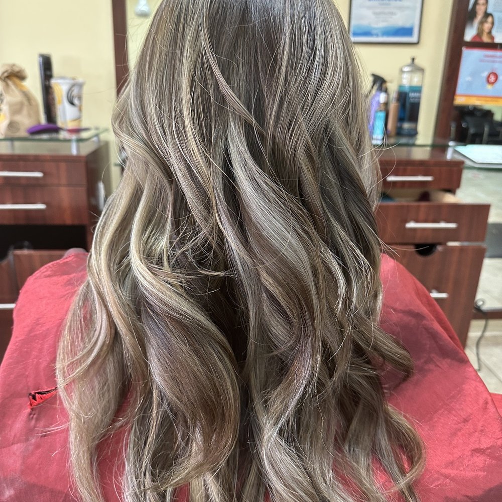 Sunshine Salon - After - Hair Salons Near Me - Carson, California Sunshine Salon - After - Hair Salons Near Me - Carson, California