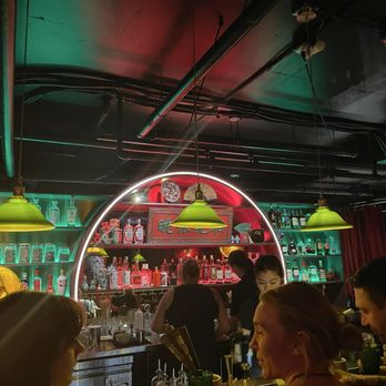 Paper Fan Cocktail Bar