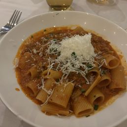 Rigatoni bolognese Rigatoni bolognese