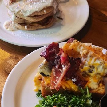 School Restaurant - Seasonal chai pancakes, Super Cheesy Bacon French Toast - Bakeries Near Me - Toronto, Ontario School Restaurant - Seasonal chai pancakes, Super Cheesy Bacon French Toast - Bakeries Near Me - Toronto, Ontario