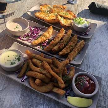Ketch Brewing - Potato skins, fried pickle spears & crispy calamari strips - Breweries Near Me - San Diego, California Ketch Brewing - Potato skins, fried pickle spears & crispy calamari strips - Breweries Near Me - San Diego, California