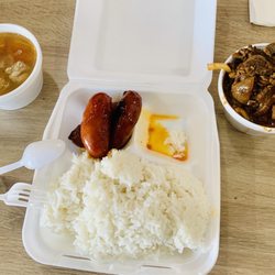 Lisa's Filipino Cuisine - Longanisa, Bisteak, and Sinigang