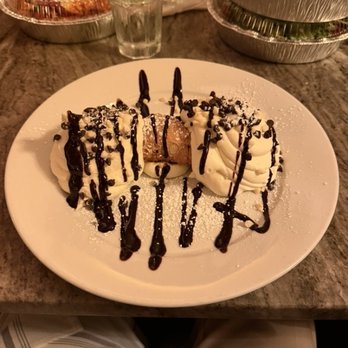 Viron Rondo Osteria - What the heck kinda cannoli is this? A delicious one! - Italian Near Me - Cheshire, Connecticut