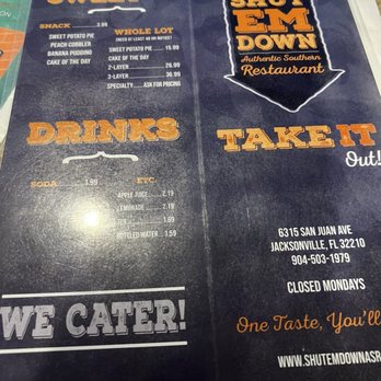 Shut Em Down Authentic Southern Restaurant - Southern Near Me - Jacksonville, Florida Shut Em Down Authentic Southern Restaurant - Southern Near Me - Jacksonville, Florida