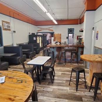 Driftless Trading Post - tables and stools in a cafe - Sandwiches Near Me - lanesboro, Minnesota Driftless Trading Post - tables and stools in a cafe - Sandwiches Near Me - lanesboro, Minnesota