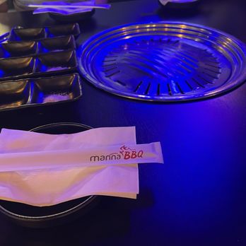 Manna BBQ - Clean table - Korean Near Me - Chandler, Arizona