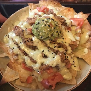 Three's Bar & Grill - Kalua Pork Nachos - Asian Fusion Near Me - Kihei, Hawaii Three's Bar & Grill - Kalua Pork Nachos - Asian Fusion Near Me - Kihei, Hawaii