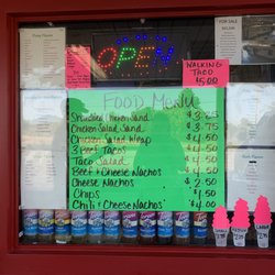 Sun-Days - Food menu