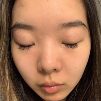 Pink Lash - Lashes after 1 week - Eyelash Service Near Me - New York, New York Pink Lash - Lashes after 1 week - Eyelash Service Near Me - New York, New York