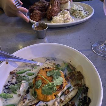 Culinary Dropout - Spicy Vegan Curry & Fried Chicken & Buttermilk Biscuit* - New American Near Me - Scottsdale, Arizona Culinary Dropout - Spicy Vegan Curry & Fried Chicken & Buttermilk Biscuit* - New American Near Me - Scottsdale, Arizona