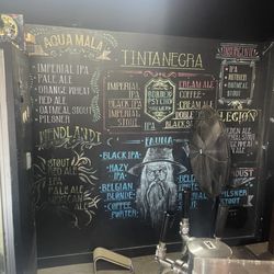 Cerveceria Tinta Negra - Menu and flight