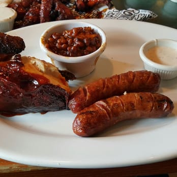 Smokey Bones Chesapeake - Pick 2 meal with bbq chicken, links and baked beans - American Near Me - Chesapeake, Virginia