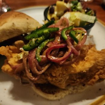 Winfield's Pub - Fried chicken sandwich - American Near Me - Buffalo, New York